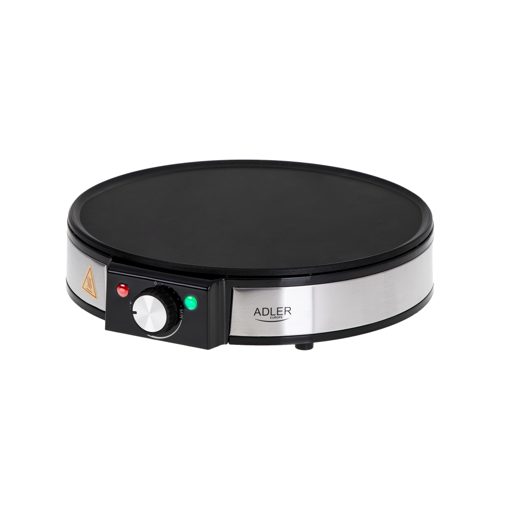 Crepera Eléctrica Fabrilamp 30 cm 1600 W Negro Níquel
