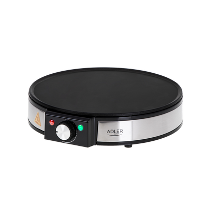 Pequeño electrodoméstico Crepera Negro/Niquel – vista principal · Ref. P034AD3058