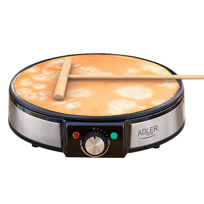 Crepera antiadherente Fabrilamp / Abrila con potencia de 1600W para calentamiento rápido