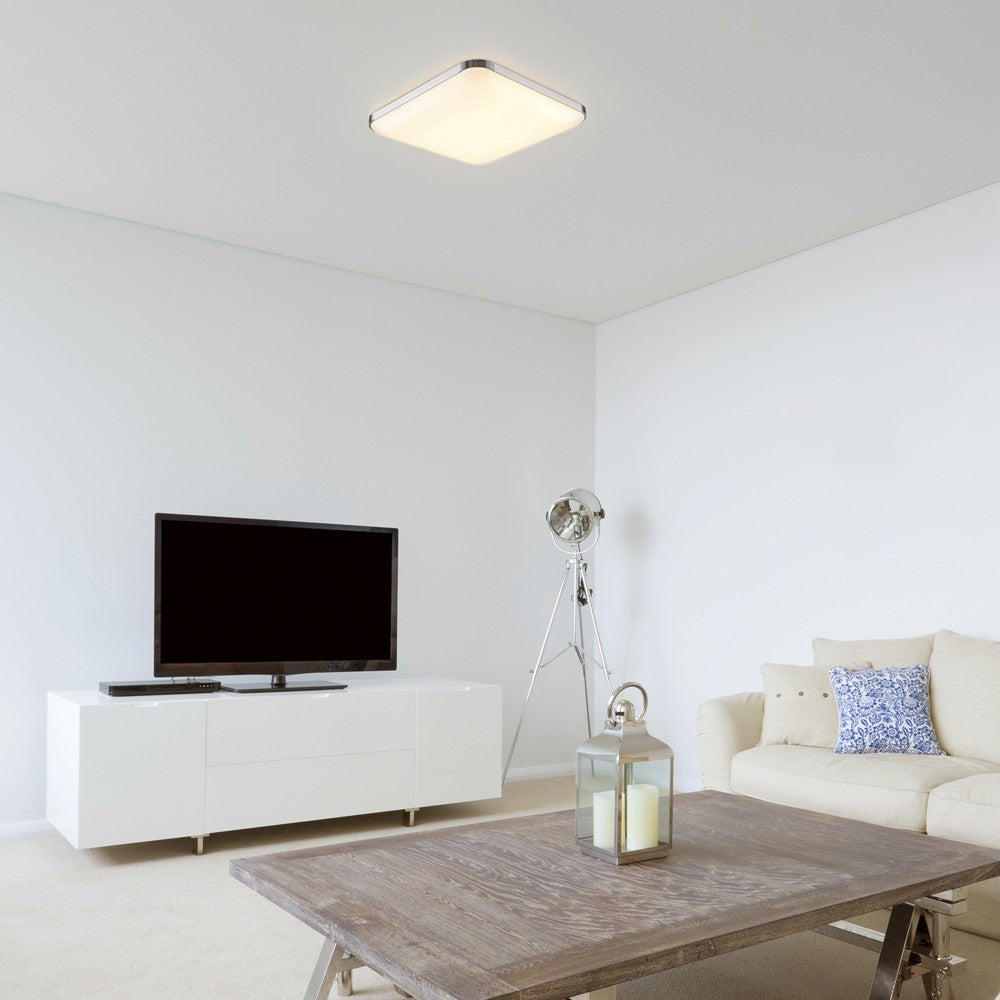 Plafón LED Creta con temperatura de color ajustable 3000/4000/6500K