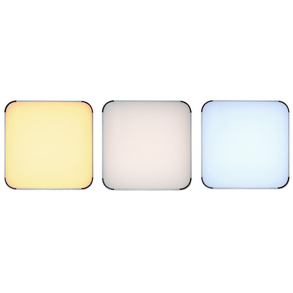 Plafón Creta fabricado en color Blanco con 1150 lúmenes