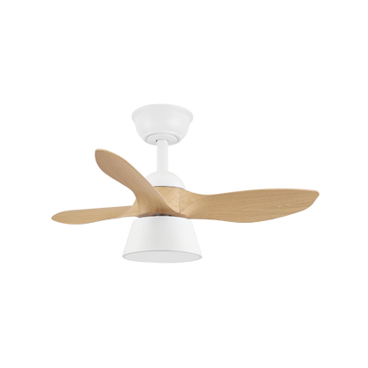 Ventilador de Techo con Luz Cubico 82 cm 3 Aspas Fabrilamp - vista principal | Fabrilamp / Abrila · Ref. 207391368