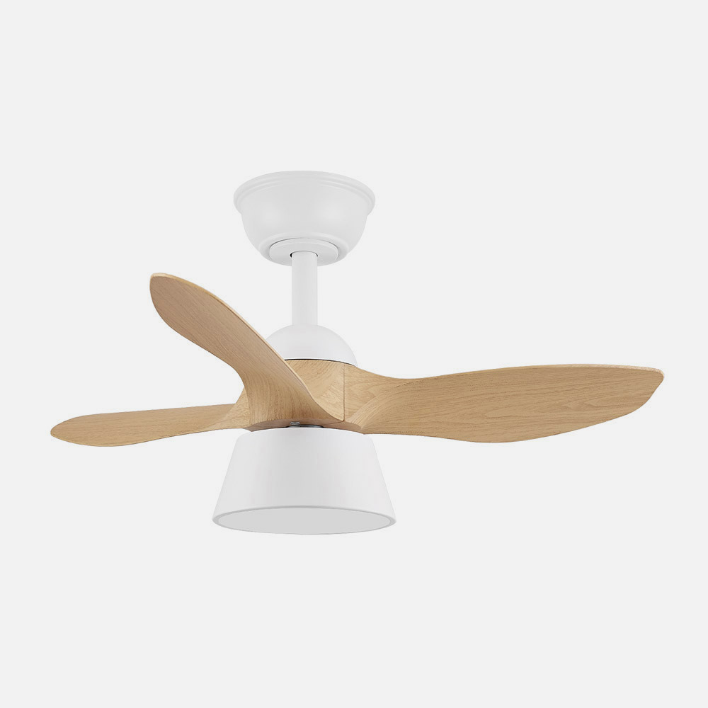 Ventilador de Techo con Luz Cubico 82 cm 3 Aspas Fabrilamp - imagen 3 | Fabrilamp / Abrila · Ref. 207391368