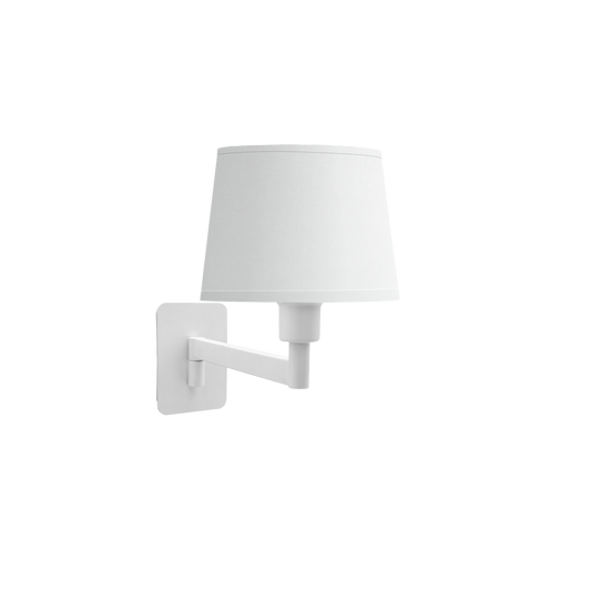 Aplique de Pared Cueza 1xE14 con Pantalla Textil Fabrilamp - vista principal | Fabrilamp / Abrila · Ref. 252761001