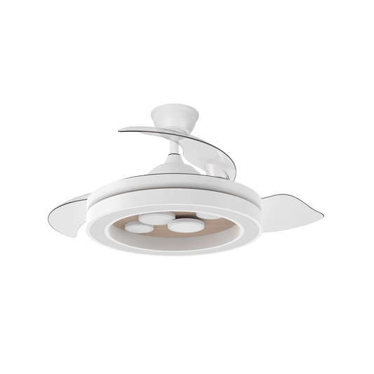 Ventilador de Techo Cupido Blanco / Haya – vista principal · Ref. 242691368