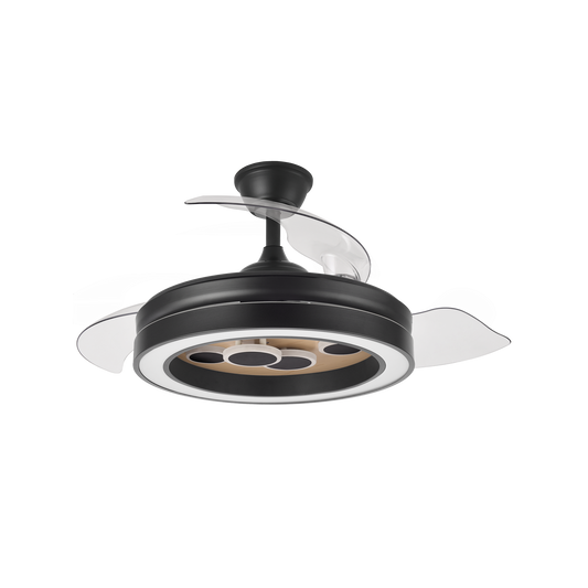 Ventilador de Techo Cupido Negro / Madera – vista principal · Ref. 242691388