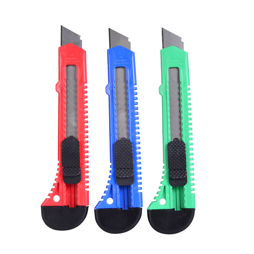 PRECISO Cúter Retráctil Profesional Multicolor Fabrilamp / Abrila