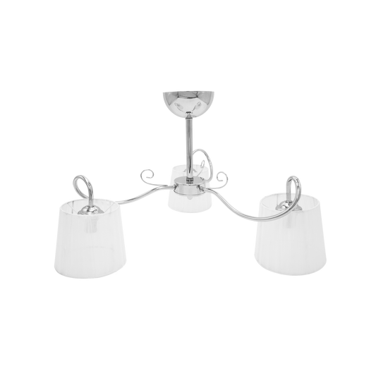 Lámpara de Techo Cuzco 3 Luces E14 con Pantallas Fabrilamp - vista principal | Fabrilamp / Abrila · Ref. 155553020