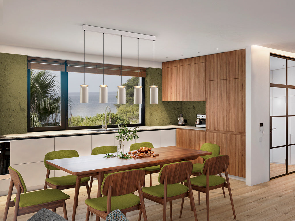 Lámpara Colgante 5 Luces Alfara Crema - Schuller - 216722 - Vista 2