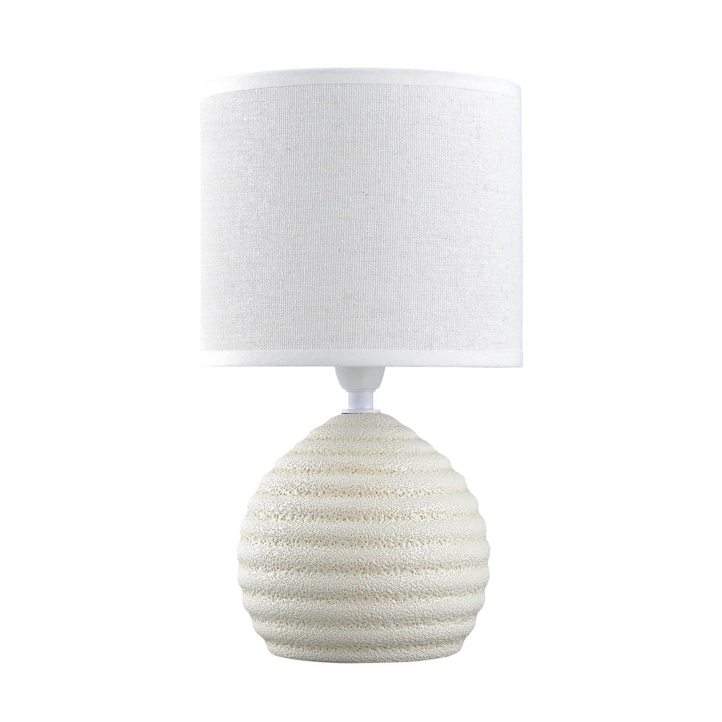 Lámpara sobremesa Clo Beige ALEMAR con pantalla tela - Vista principal