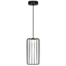 Colgante LED Pitt negro ALEMAR con tulipa metal - Vista principal