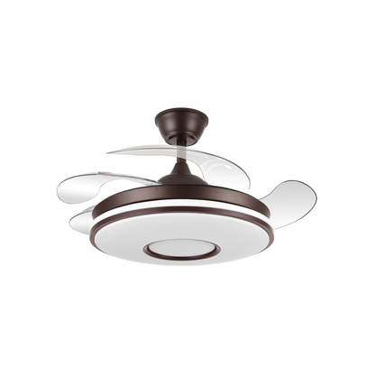 Ventilador de Techo Retráctil Dani 106 cm LED 59W Fabrilamp - vista principal | Fabrilamp / Abrila · Ref. 165391402