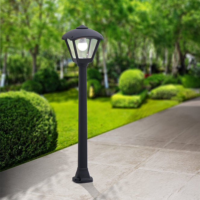 Sobremuro y Farola Exterior Dario Negro – vista 2 · Ref. T24.242.000.AXV1K