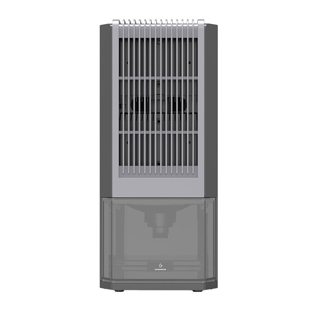 Deshumidificador Azufre fabricado en metal color gris