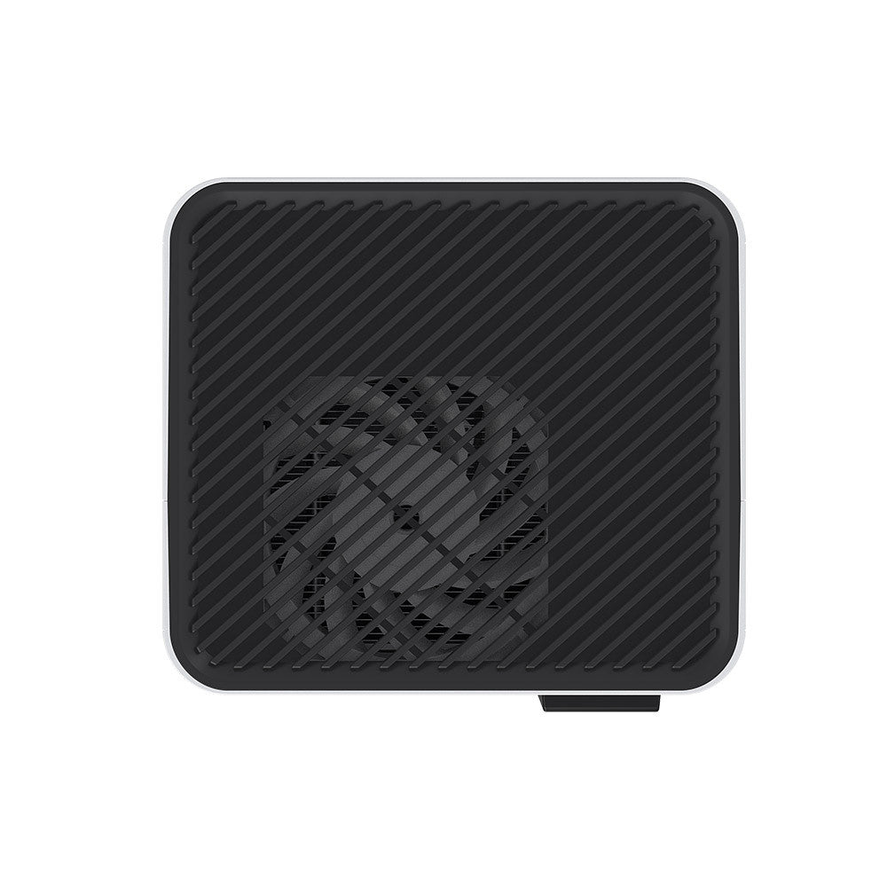 Deshumidificador Eyre fabricado en metal y ABS color blanco y negro