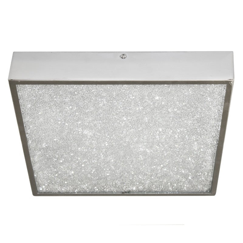 Plafón LED Cuadrado Diamante CristalRecord 26-077-18-100