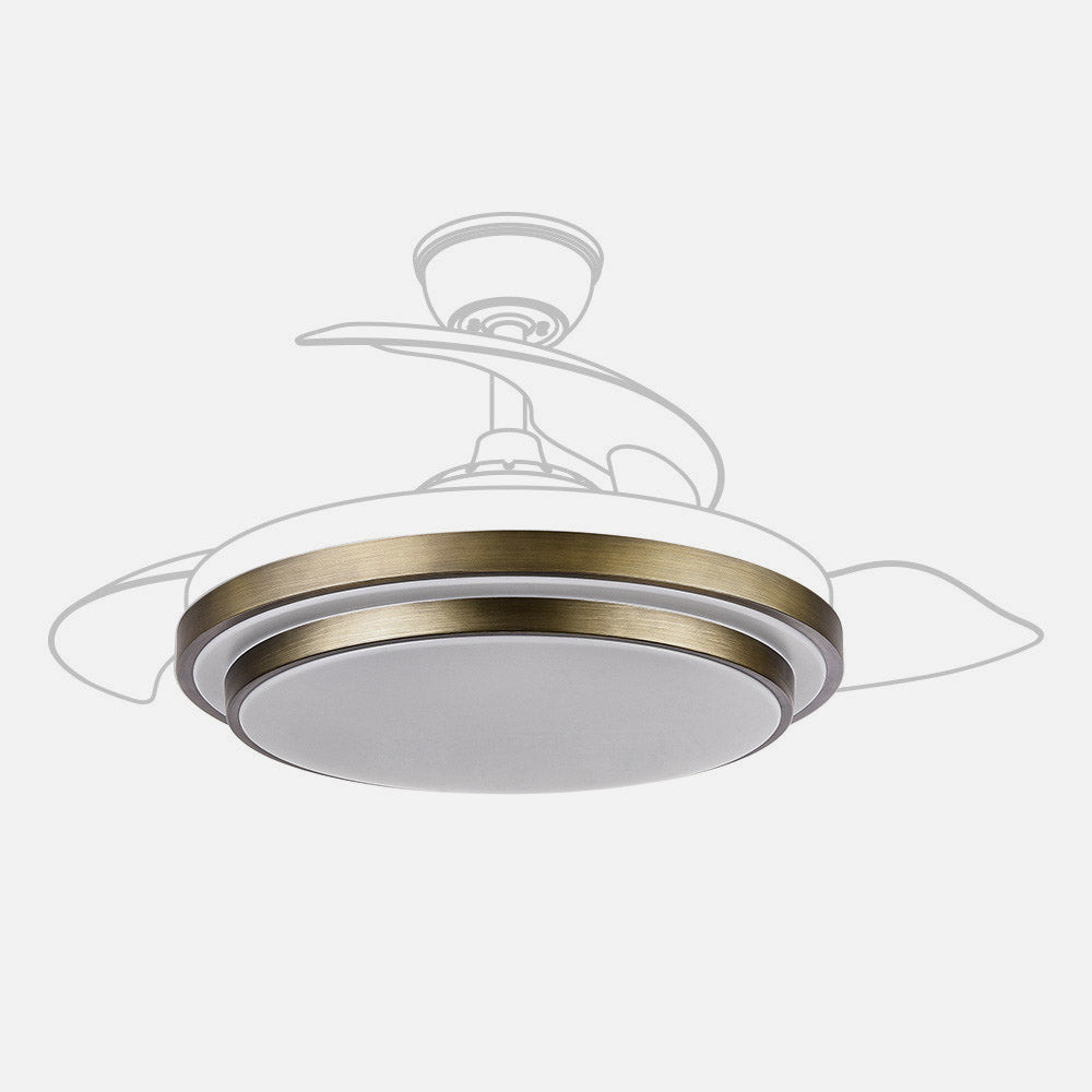 Difusor ventilador IBE fabricado en policarbonato color cuero