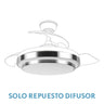 Difusor Ventilador Ibe Niquel Fabrilamp / Abrila 99.DIF-IBE-NIQUEL