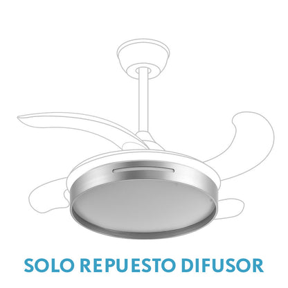 Difusor ventilador Mbatis Fabrilamp / Abrila 99.DIF-MBATIS-NIQU