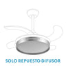Difusor ventilador Mbatis Fabrilamp / Abrila 99.DIF-MBATIS-NIQU