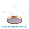 Difusor Ventilador Mbatis Oro Fabrilamp / Abrila 99.DIF-MBATIS-ORO