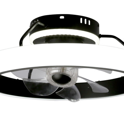 Ventilador de techo LED con motor DC silencioso y 6 velocidades