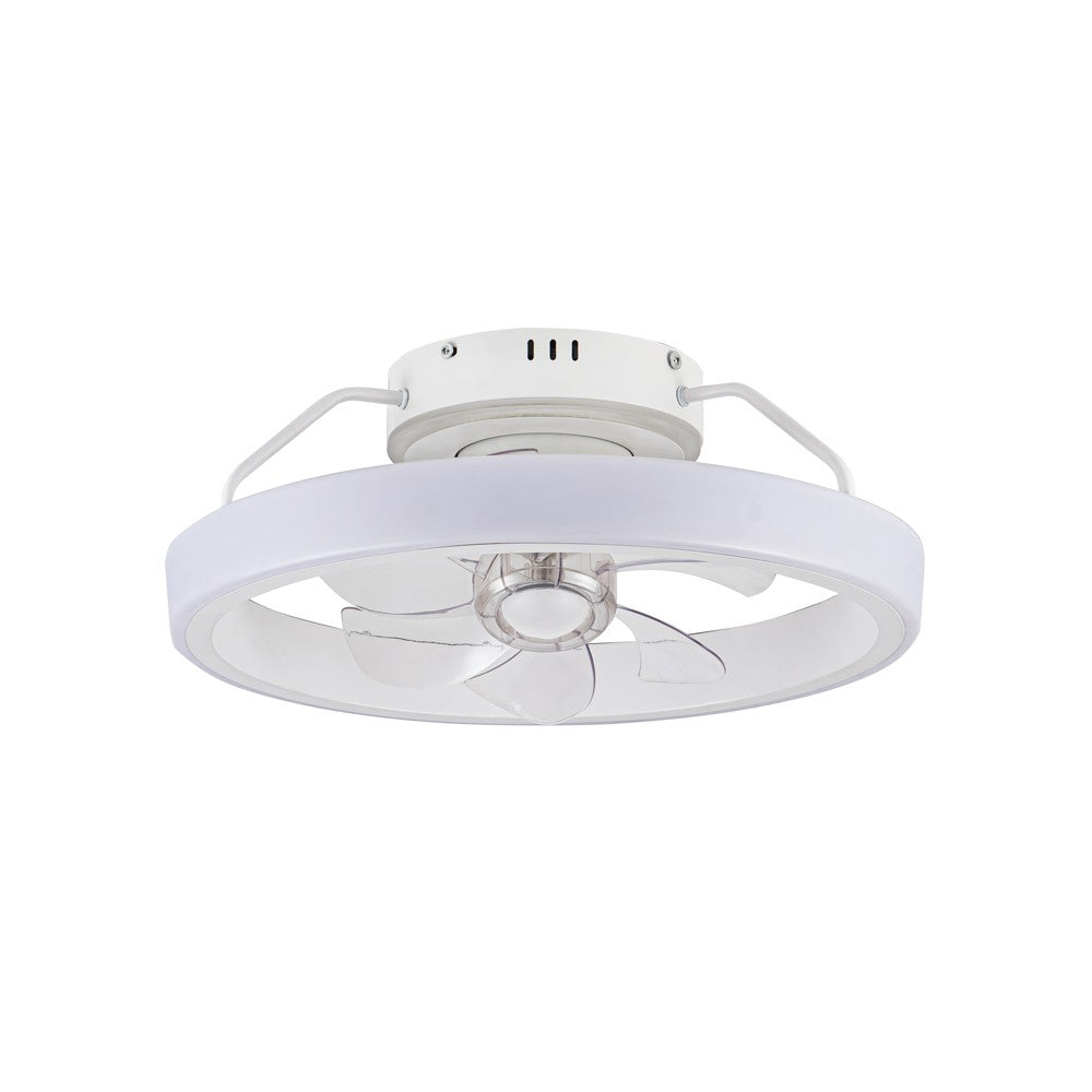 Ventilador Plafón LED Dinirot 50 cm 50W 4800 lm CCT Blanco CristalRecord - vista principal | CristalRecord · Ref. 85-009-50-100