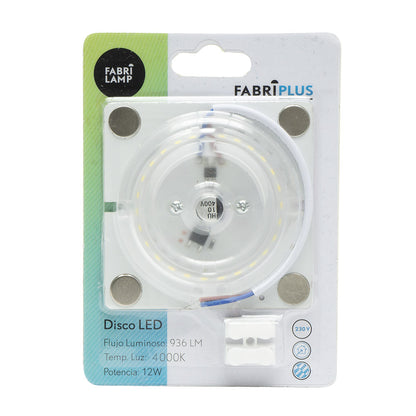 Placa LED Cuadrada Fabrilamp / Abrila 166581202 con imán