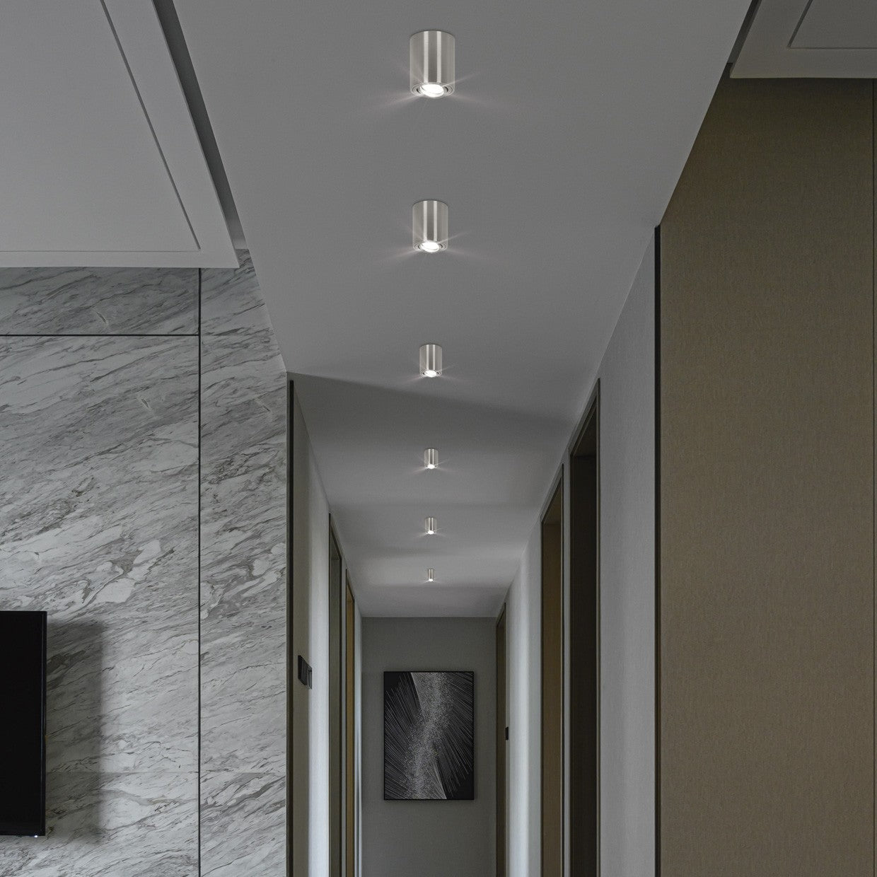 Medidas Downlight Silos Niquel Satinado AJP/Alemar Ref. 11626 - LuzGuru.com
