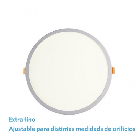 Downlight LED Empotrable Lejania 15 W Blanco Natural Fabrilamp - vista principal | Fabrilamp / Abrila