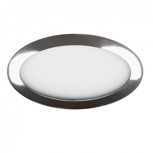 Downlight LED Empotrable Apolo 18W 22 cm Cromo Fabrilamp - vista principal | Fabrilamp / Abrila