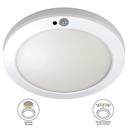 Downlight Tekia fabricado en LED color blanco ajustable