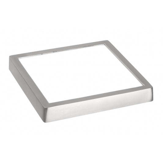 Downlight LED de Superficie Extra Fino Amuleto 30 W Blanco Frío Cromo Fabrilamp - vista principal | Fabrilamp / Abrila