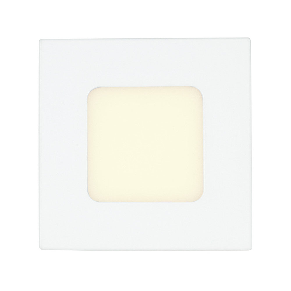 Downlight LED cuadrado FRANCO Fabrilamp / Abrila A08780301A para iluminación interior.