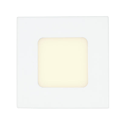 Downlight LED cuadrado FRANCO Fabrilamp / Abrila A08780301A para iluminación interior.