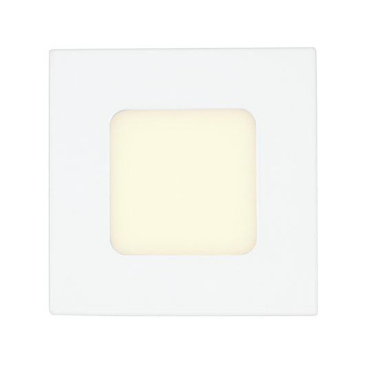 Downlight LED cuadrado FRANCO Fabrilamp / Abrila A08780301A para iluminación interior.