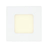 Downlight LED cuadrado FRANCO Fabrilamp / Abrila A08780301A para iluminación interior.