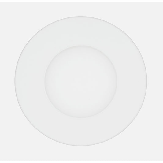 Downlight Marco fabricado en aluminio color blanco, luz LED 6000K