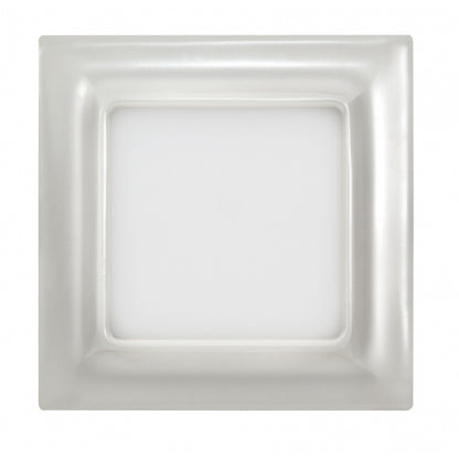 Downlight LED cuadrado Ventura Perla Plata Fabrilamp / Abrila 095170910