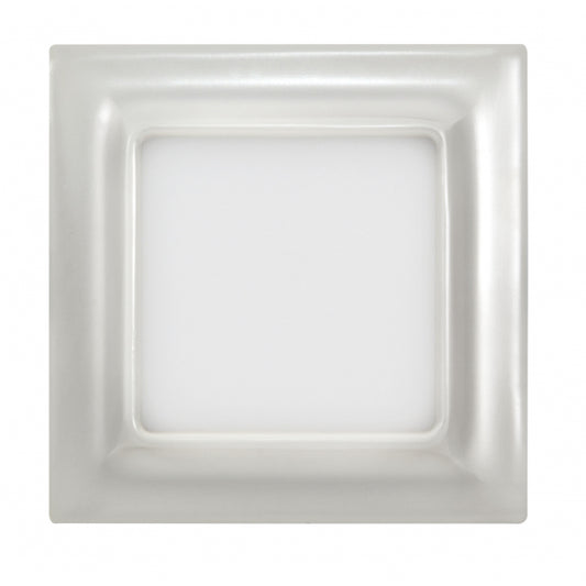 Downlight LED Empotrable Ventura 9W 3000K Perla Plata Fabrilamp - vista principal | Fabrilamp / Abrila