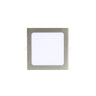 Downlight LED Basalto Níquel Cuadrado Fabrilamp / Abrila 146981203