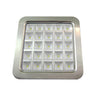 Downlight LED cuadrado Amon Fabrilamp / Abrila, referencia 049281603