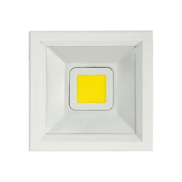 Downlight LED Empotrable Cuadrado Poseidon 20 W Blanco Frío Fabrilamp - vista principal | Fabrilamp / Abrila