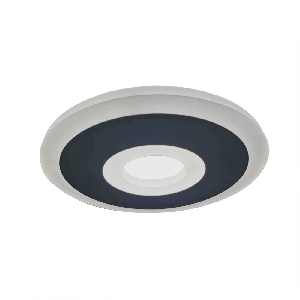Downlight Halo fabricado en metal color negro