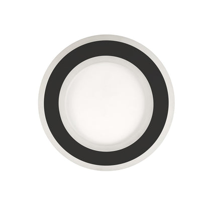 Downlight Halo fabricado en metal color negro