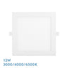 Downlight LED Abaco Fabrilamp / Abrila cuadrado blanco, Ref. 199001201