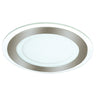 Downlight LED Kairo plus CristalRecord, redondo níquel, ref 02+088-12-420