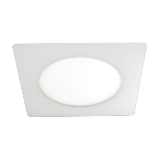 Downlight LED Extraplano Novo Lux 12W Cuadrado Blanco CristalRecord - vista principal | CristalRecord