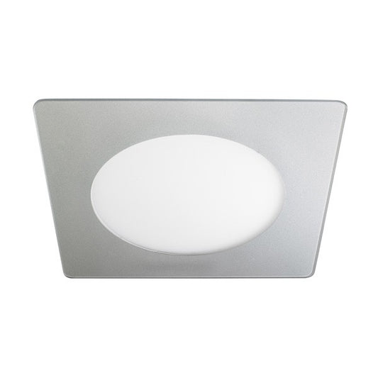 Downlight LED Empotrable Extraplano Novo Lux 12W Cuadrado Gris CristalRecord - vista principal | CristalRecord