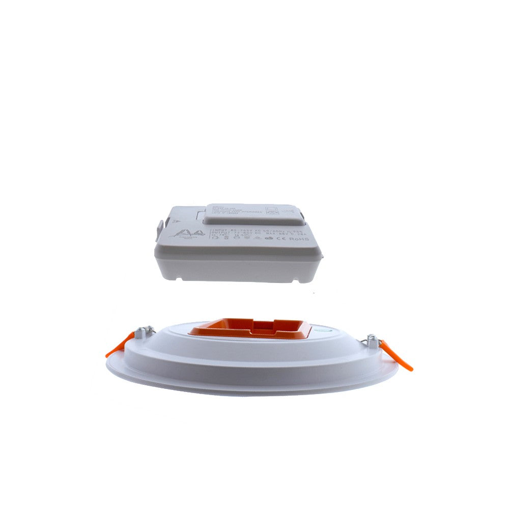 Downlight fabricado en Aluminio color Blanco